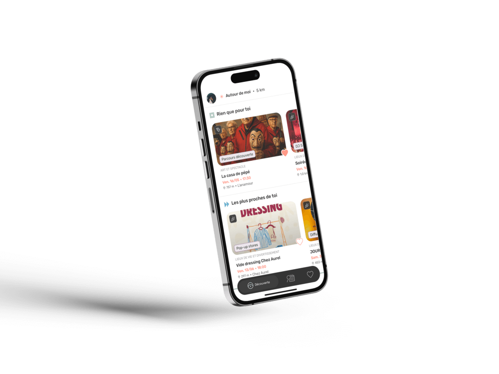 application - LiMK - événement - sortie - Bordeaux
