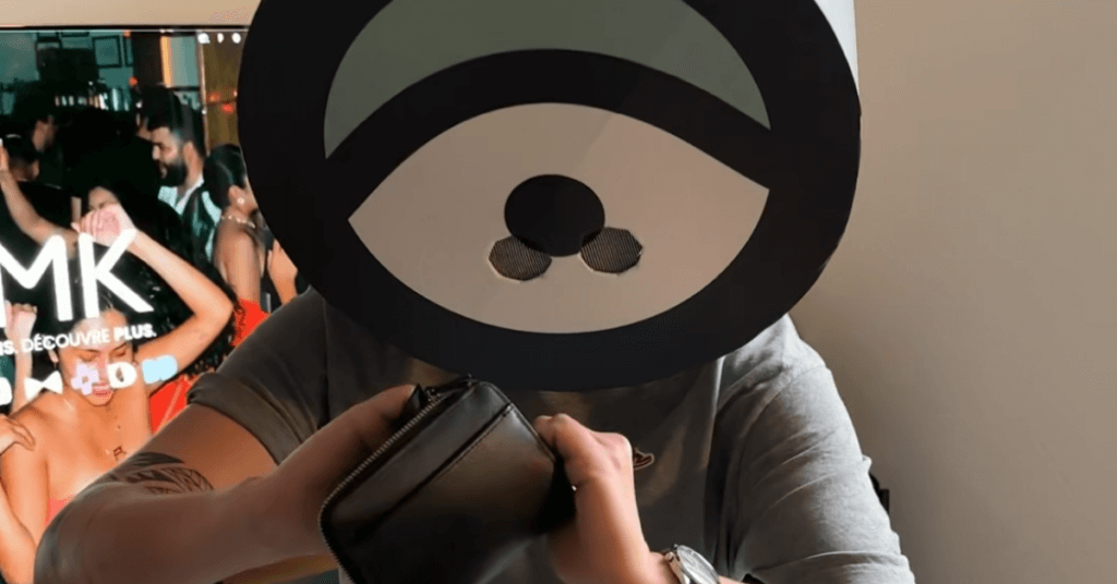 mascotte - argent - portefeuille