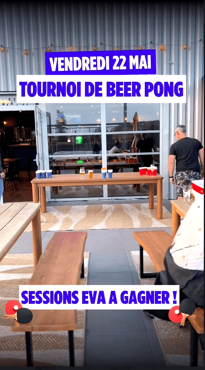 Tournoi de Beer Pong 🔥