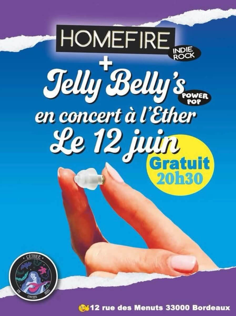 Concert Homefireband & Jelly Belly’s