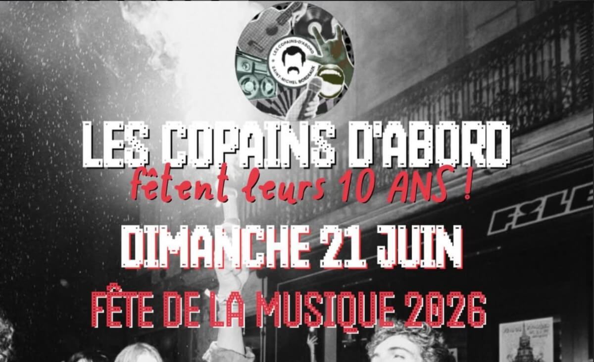 Fête de la musique & 10 ans des Copains d’abord ⚡️