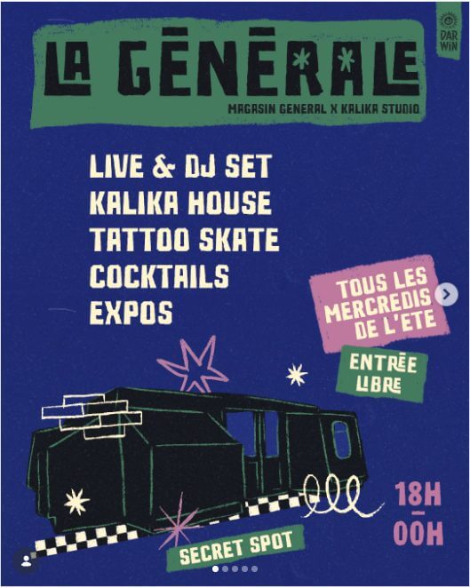 La Générale — le nouveau rendez-vous du mercredi - événement Bordeaux