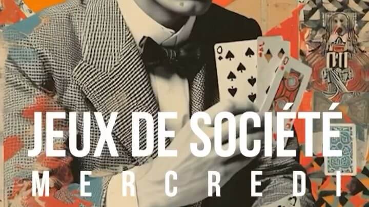 Soirée JOC : jeux de société à disposition !