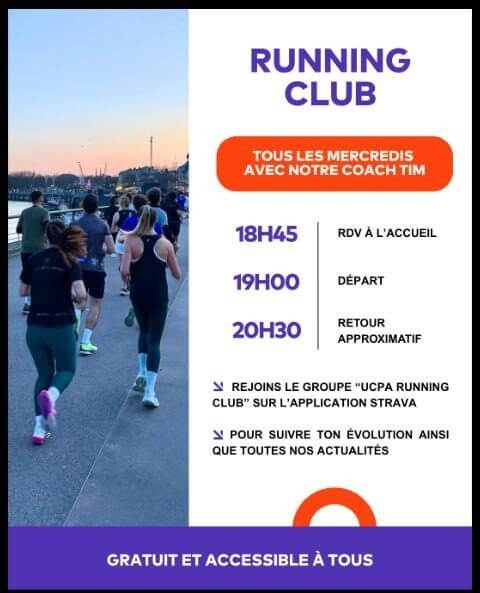 UCPA Running Club - événement Bordeaux