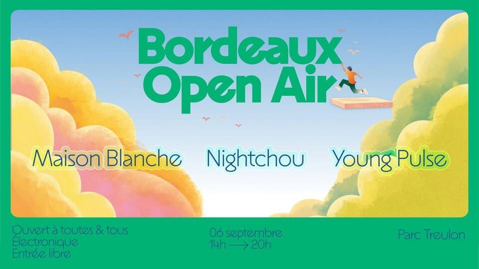 Bordeaux Open Air au parc Treulon ! - événement Bordeaux