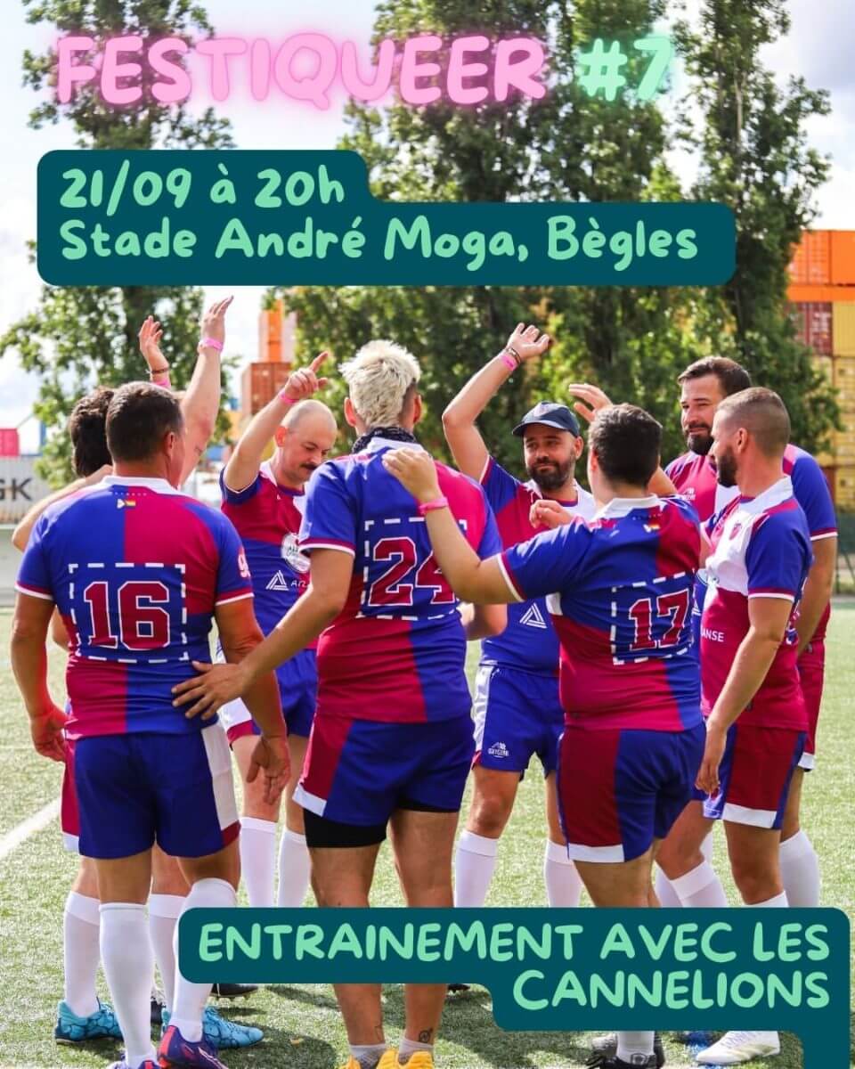 FESTIQUEER #7 – INITIATION AU RUGBY AVEC LES CANNELIONS