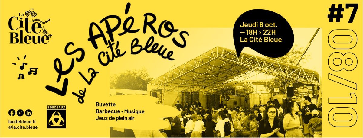 Les Apéros de La Cité Bleue #7 - événement Bordeaux