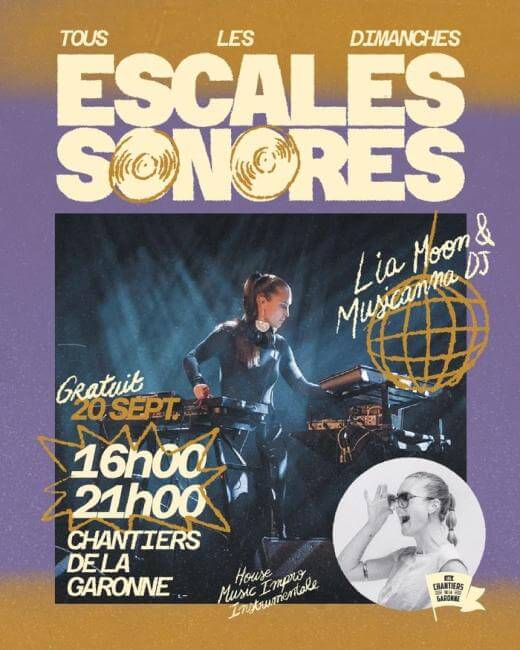 Les Escales Sonores House Music & impro instrumentale