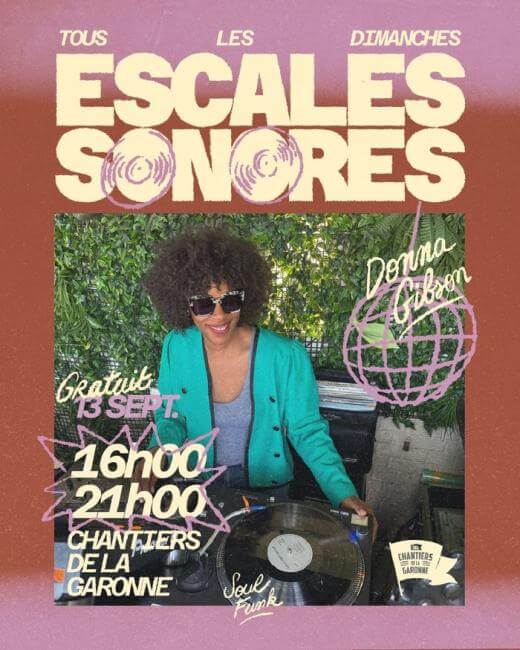 Les Escales Sonores Soul Funk 100% vinyles