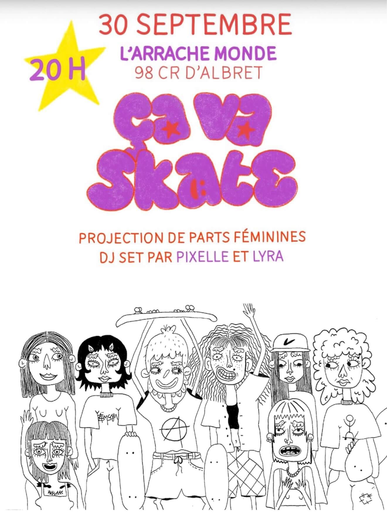 Ça va skate - événement Bordeaux