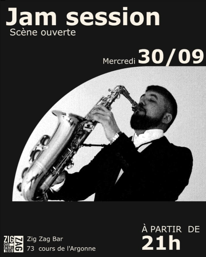 Jam Session/Scène ouverte - événement Bordeaux