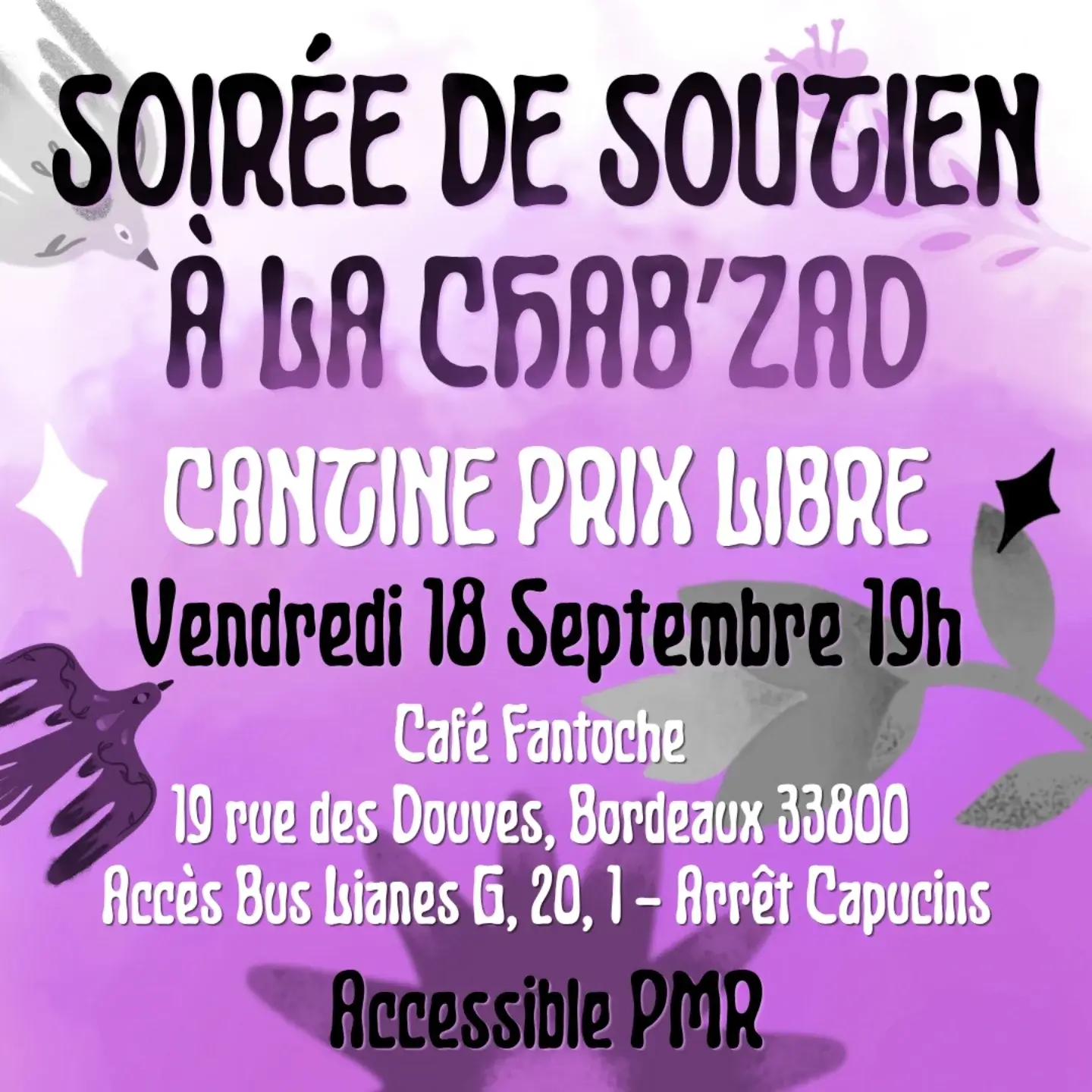 Soirée de soutien à la Chab’ZAD
