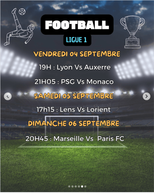 Diffusion Ligue 1 : Lyon – Auxerre - événement Bordeaux
