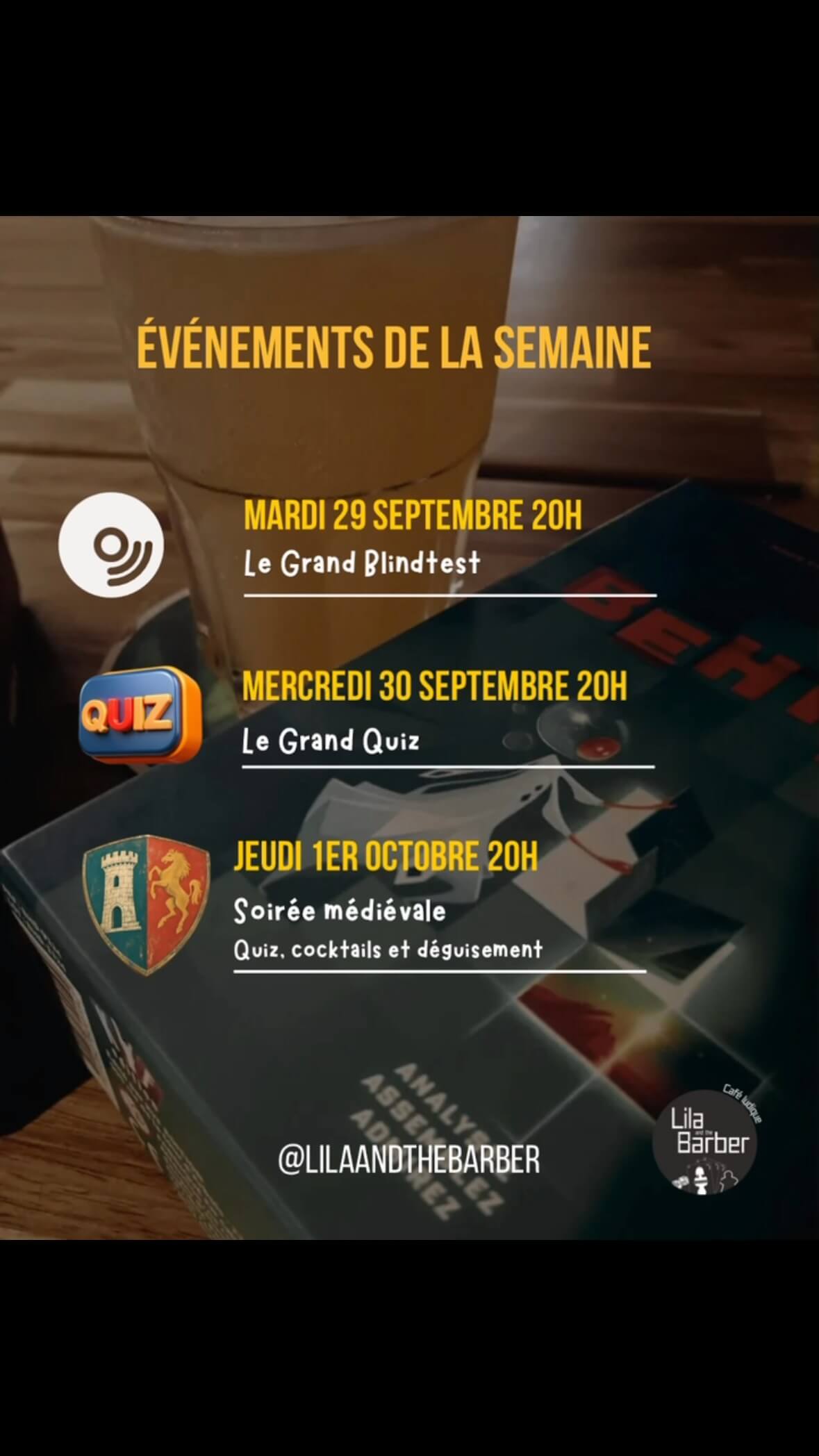 Soirée médiévale - événement Bordeaux
