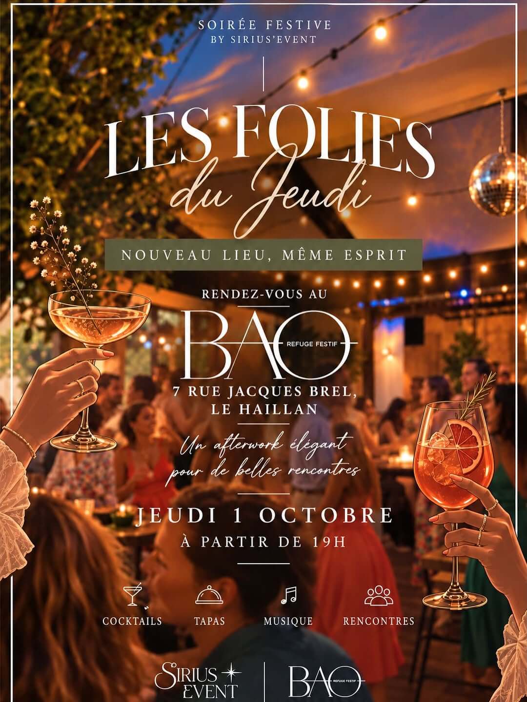 Les Folies du Jeudi – Rentrée - événement Bordeaux