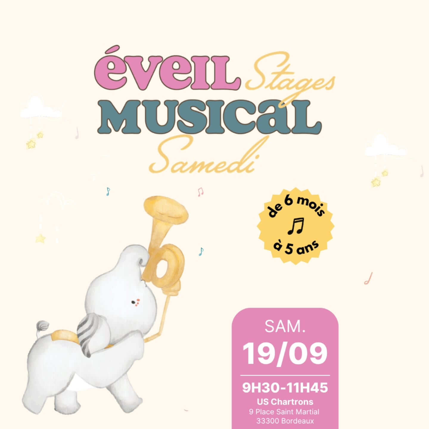 Jardin musical – stage parent-enfant