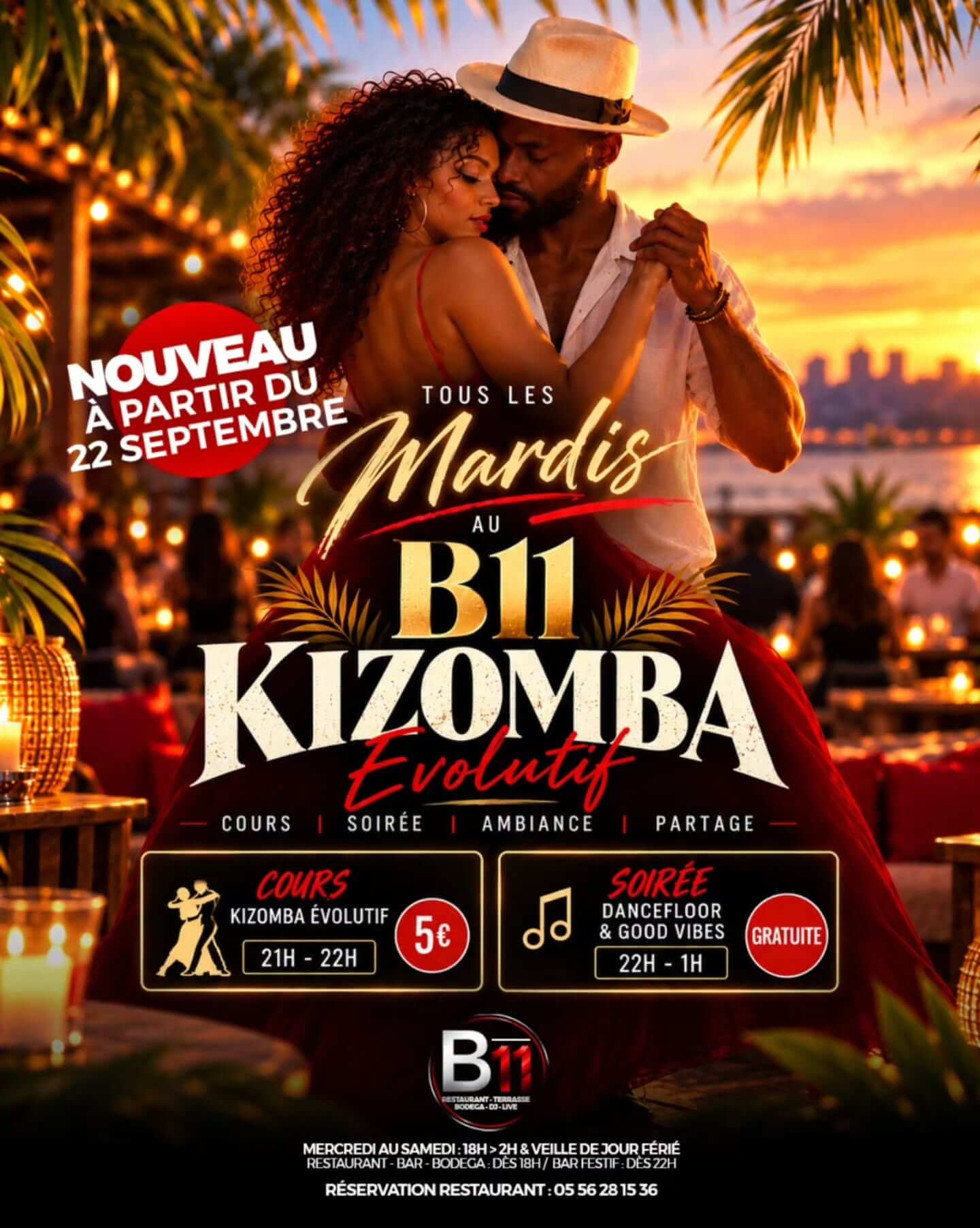 Soirée Dancefloor & Good Vibes – Kizomba