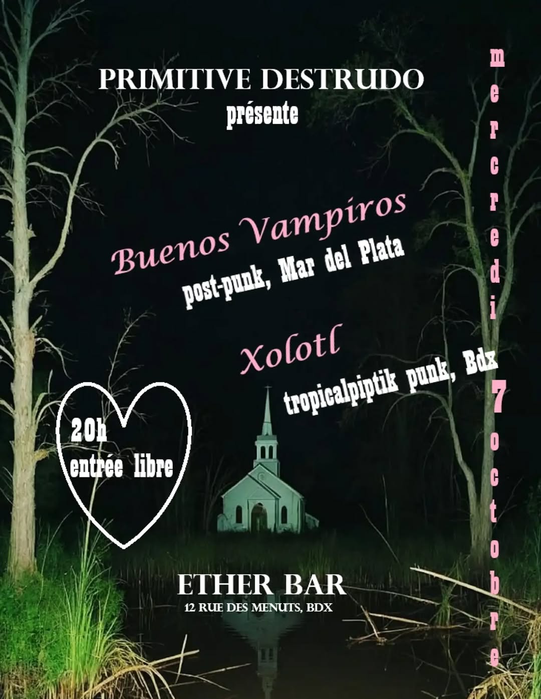 Buenos Vampiros + Xolotl - événement Bordeaux