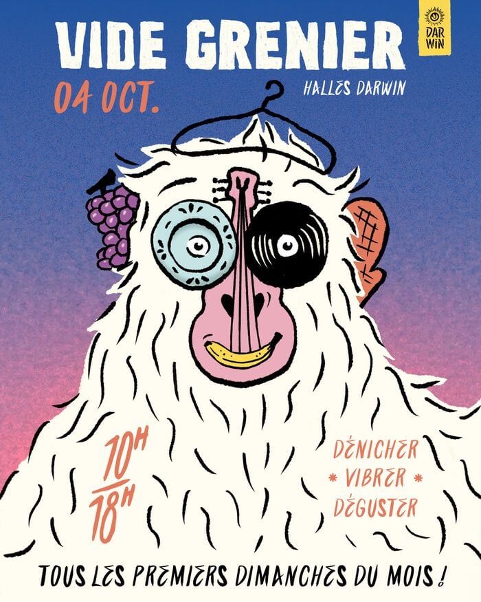 VIDE GRENIER à DARWIN – DOMINICALES MARKET - événement Bordeaux