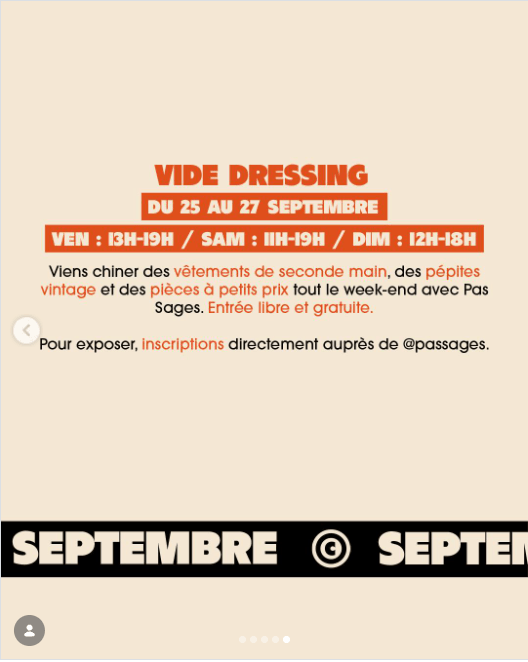 Vide Dressing - événement Bordeaux