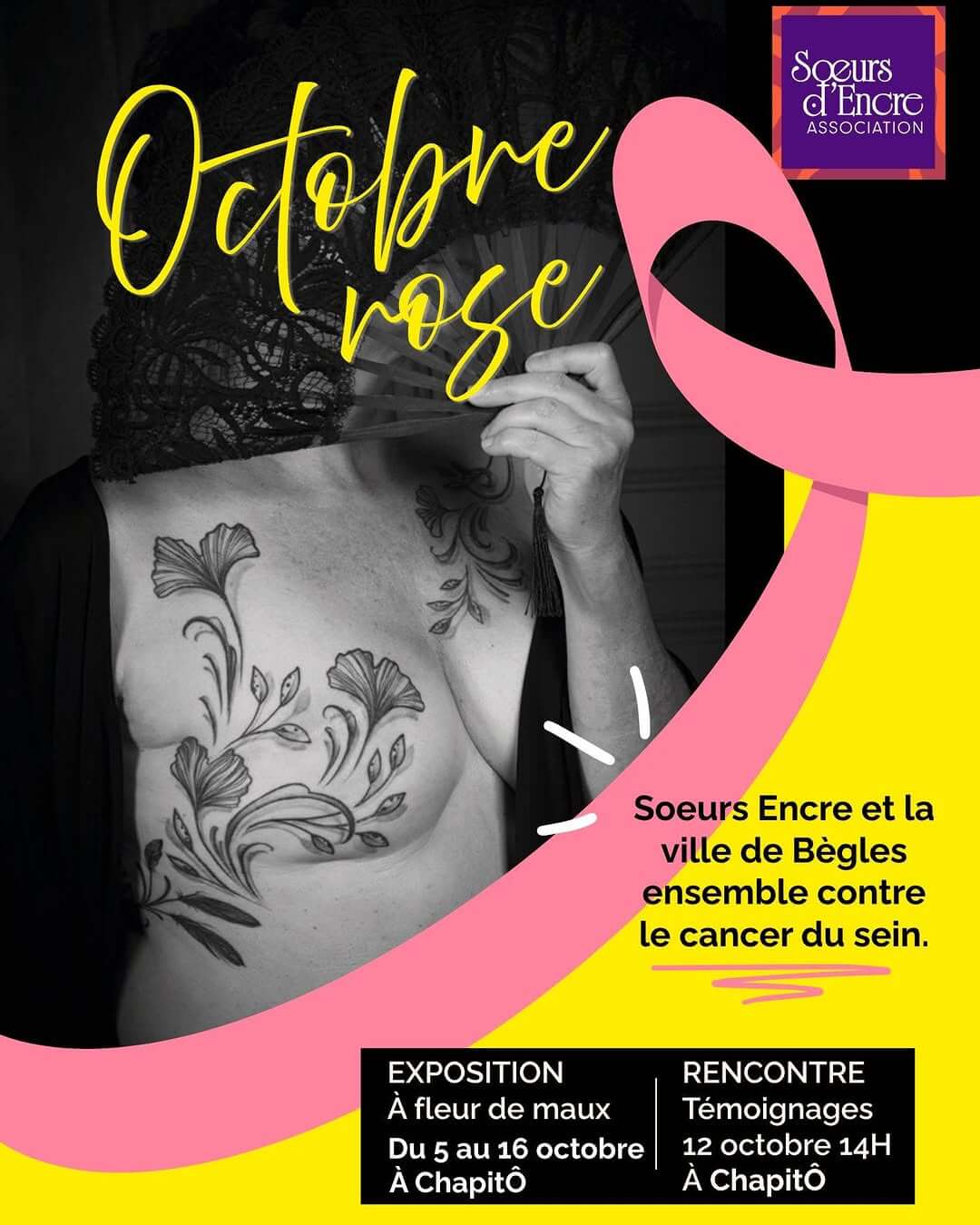 Exposition photographique « A fleurs de Maux » - événement Bordeaux
