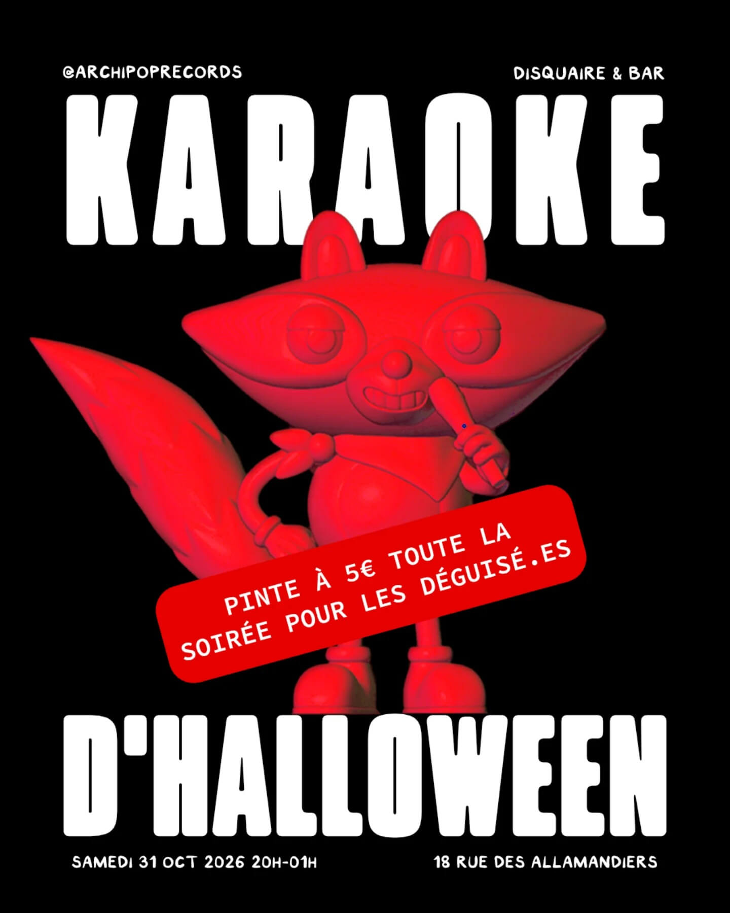 Karaoké pour Halloween
