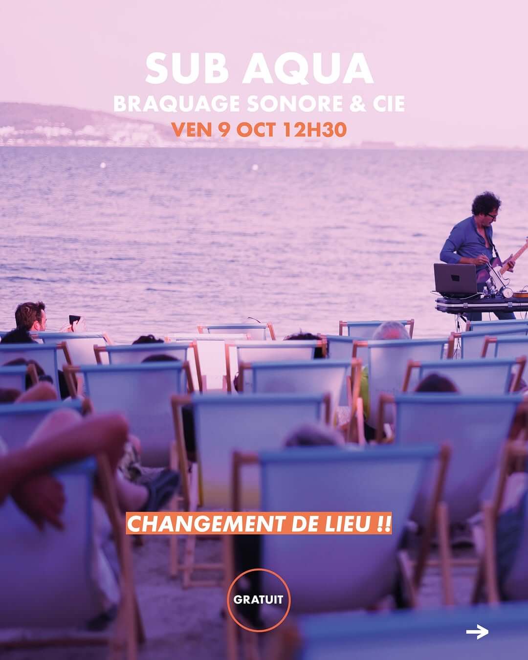 Sub Aqua de Braquage Sonore & Cie - événement Bordeaux