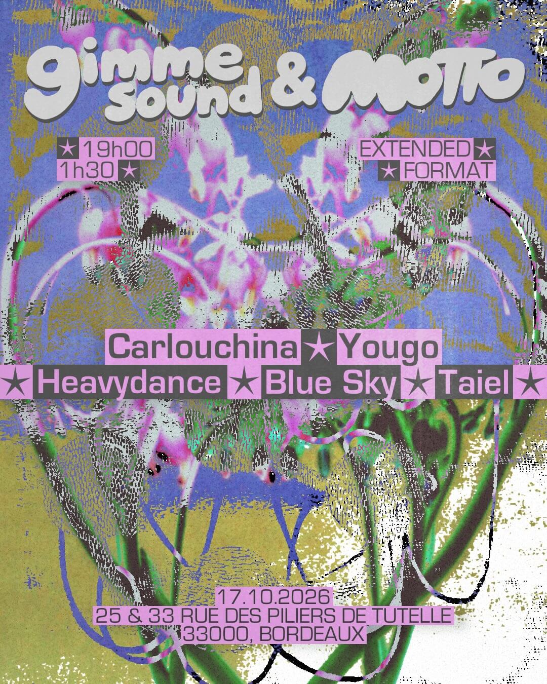 GIMME SOUND x MOTTO BAR