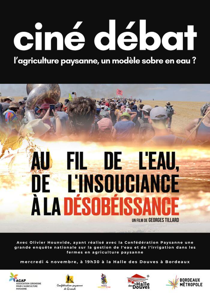 Ciné débat : au fil de l&rsquo;eau - événement Bordeaux