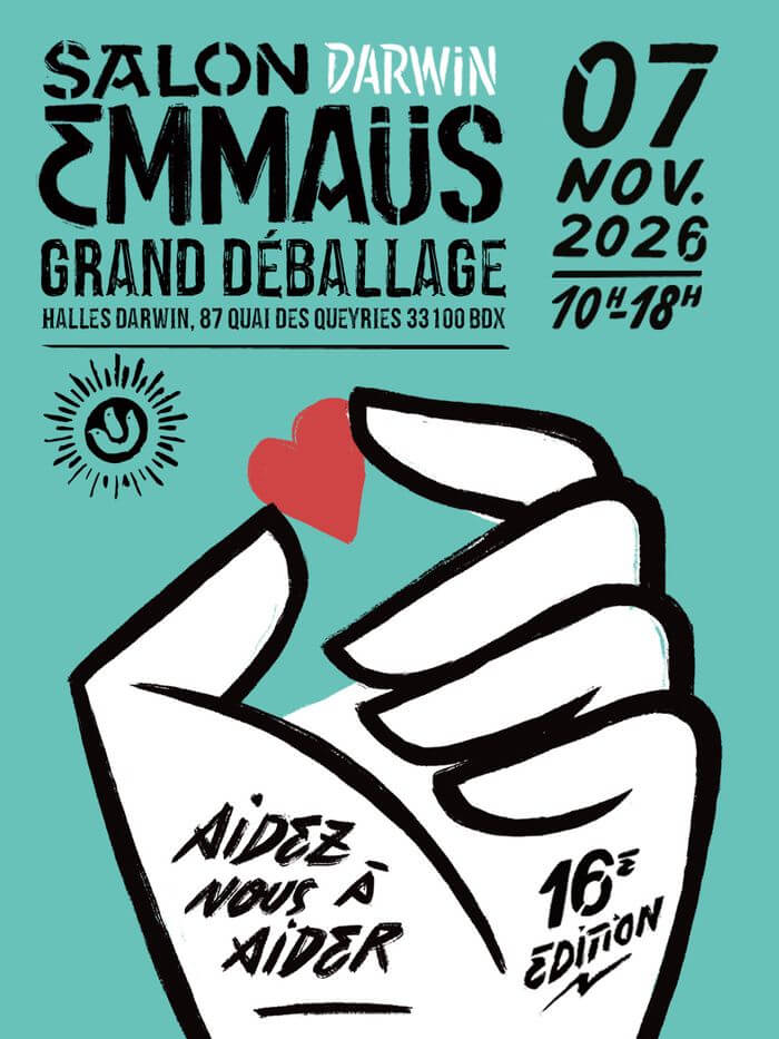 LE GRAND DÉBALLAGE EMMAÜS À DARWIN - événement Bordeaux