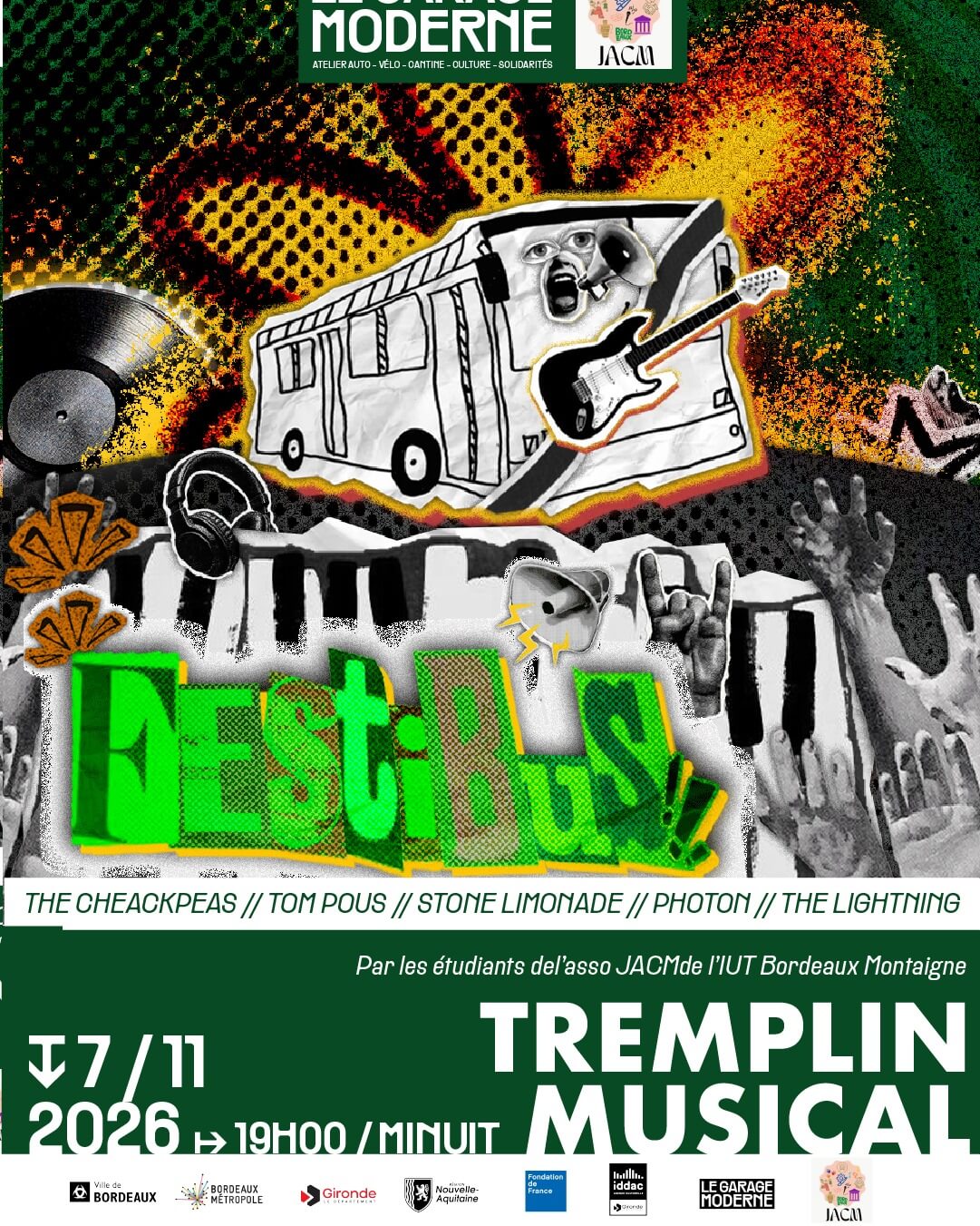 Festibus – Tremplin musical - événement Bordeaux