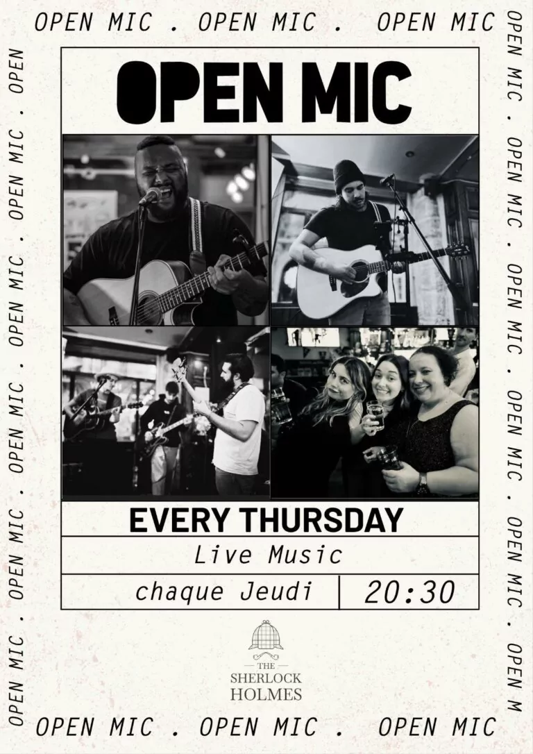 Open Mic du Sherlock Holmes 🔊