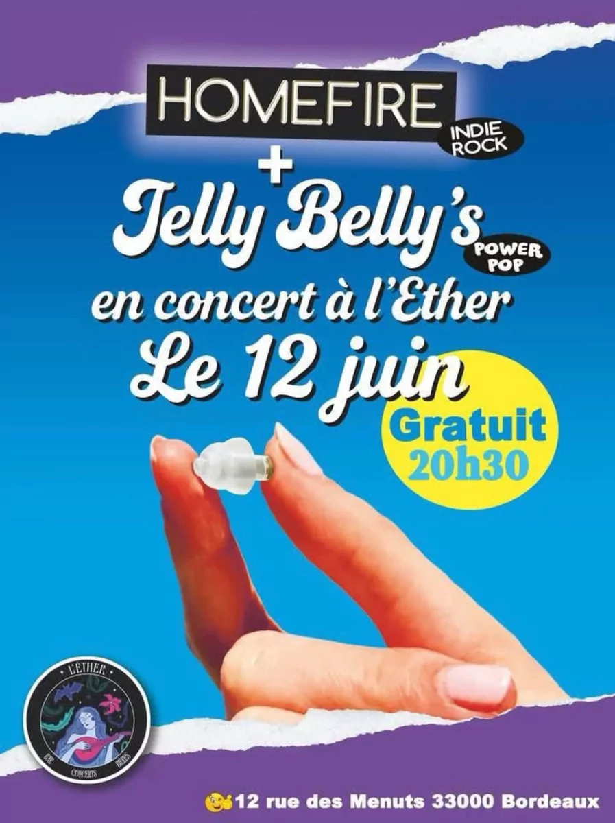 Concert Homefireband & Jelly Belly’s