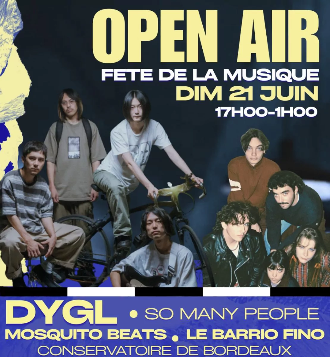 🔥OPEN AIR – FÊTE DE LA MUSIQUE X DYGL🔥