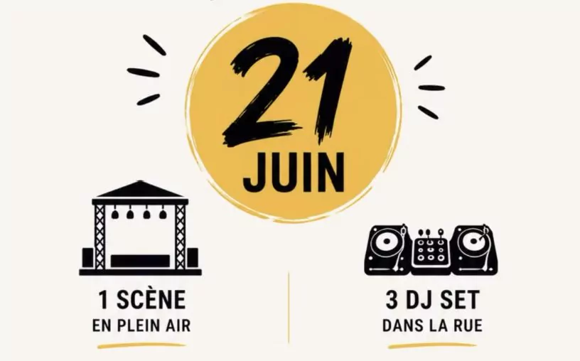 🎶 Scène en plein air, 3 DJ sets 🎶