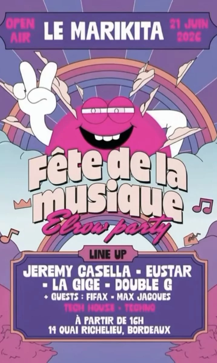 Open Air – Dj set sur le thème « Elrow »