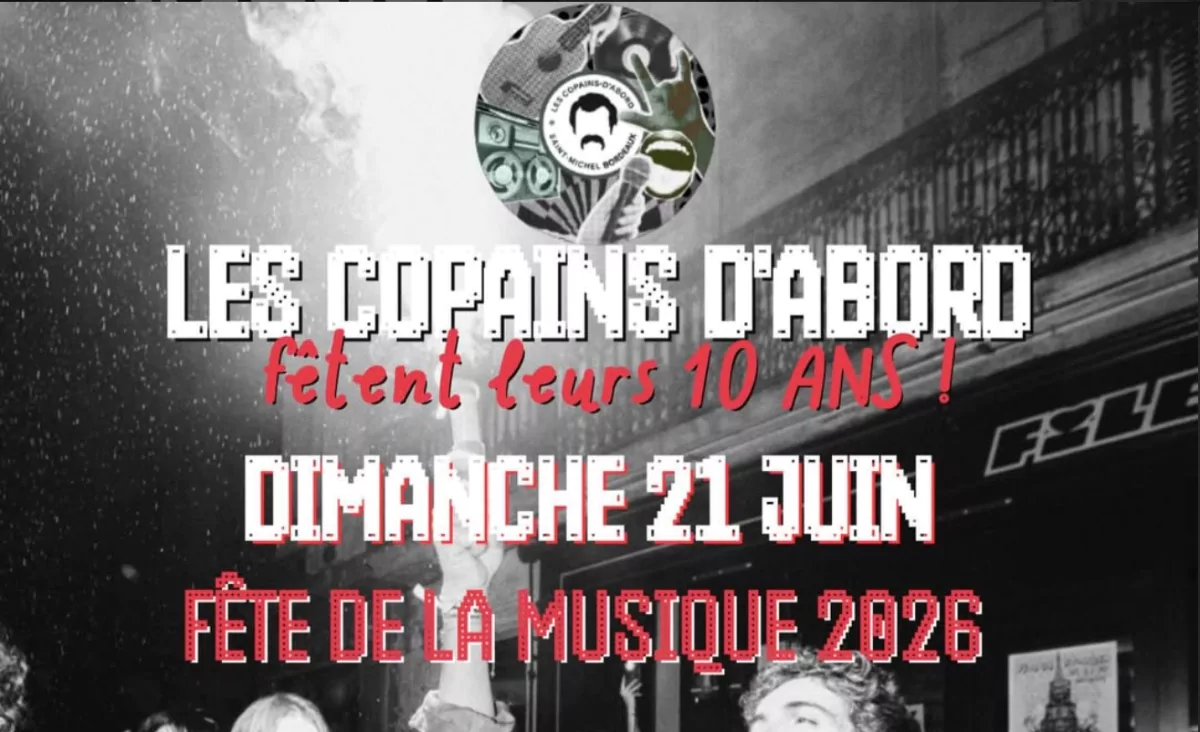 Fête de la musique & 10 ans des Copains d’abord ⚡️