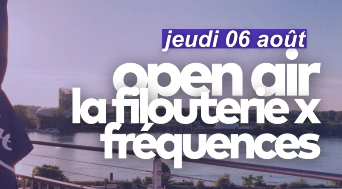 Open air by « La Filouterie x Fréquences » – Rooftop UCPA