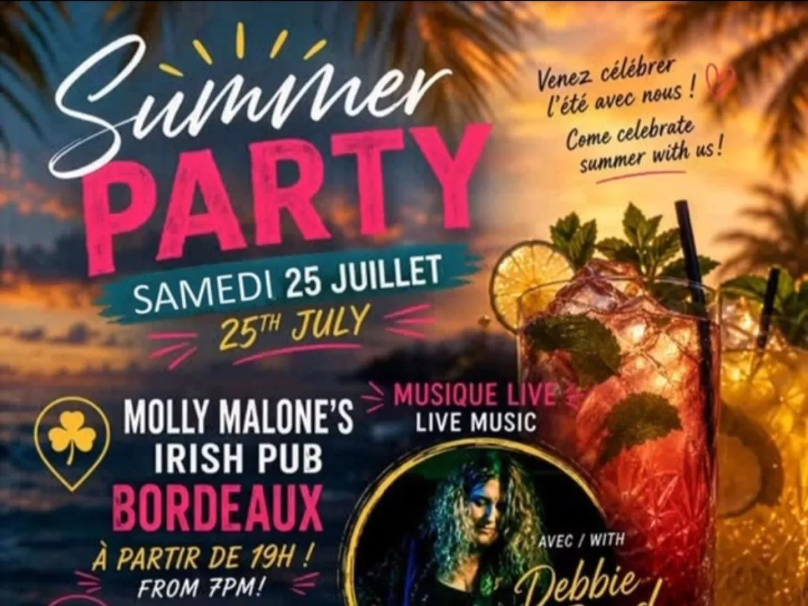 SUMMER PARTY chez Molly Malone’s Irish Pub !