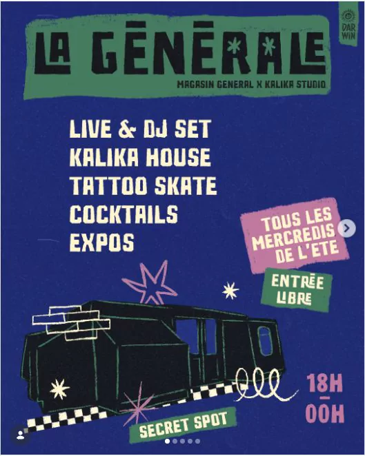La Générale — le nouveau rendez-vous du mercredi
