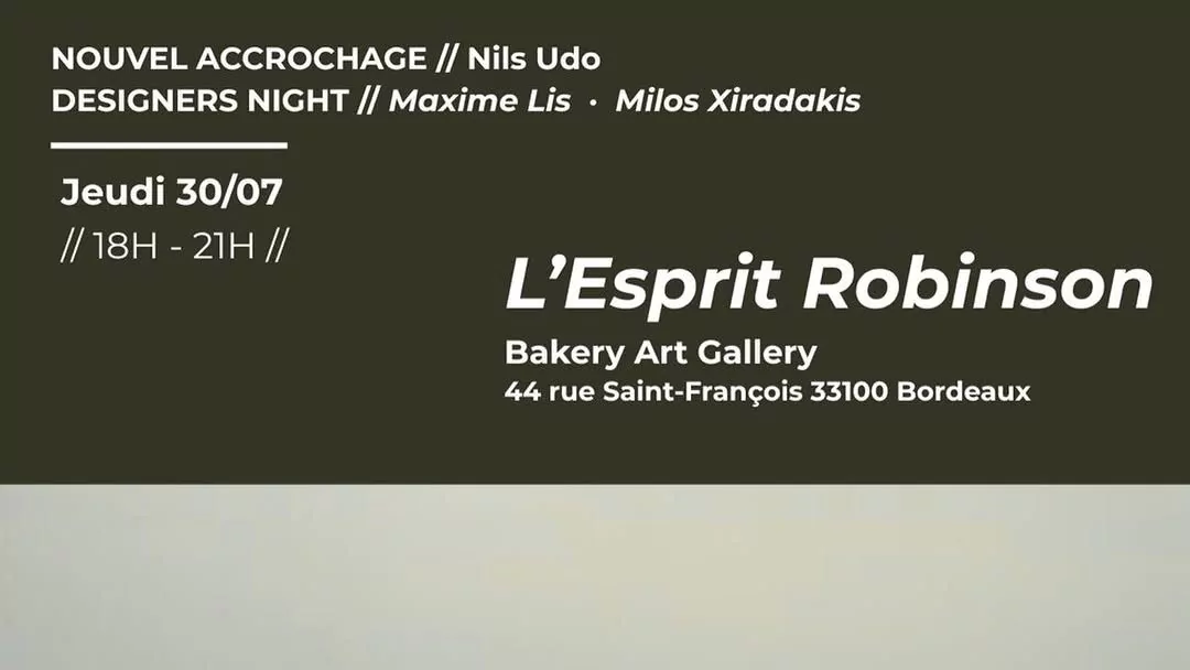 L’Esprit Robinson Vernissage Vendredi