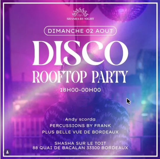 Disco Rooftop Party
