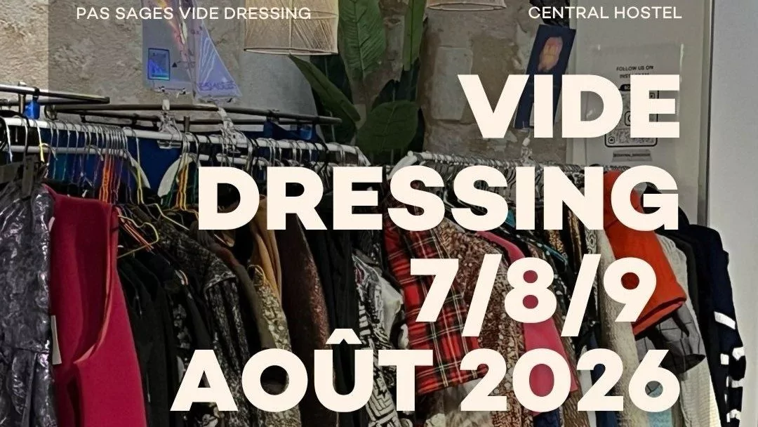 Le vide-dressing de l’été chez Central Hostel