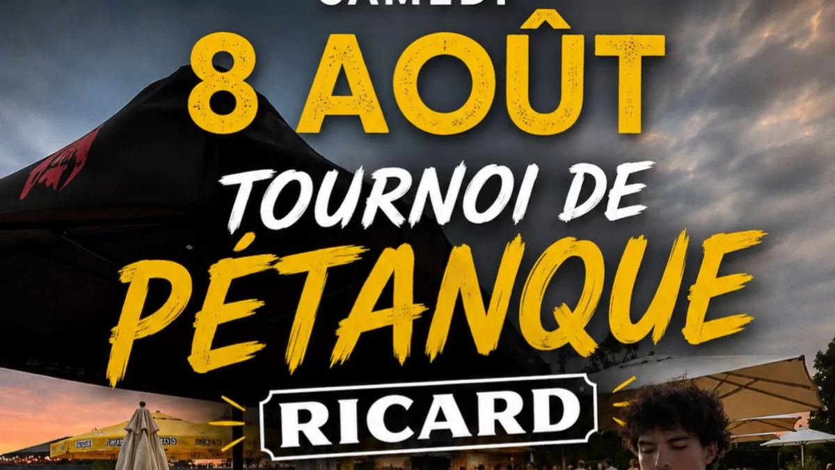 Tournoi de Pétanque Ricard – Canopée Café