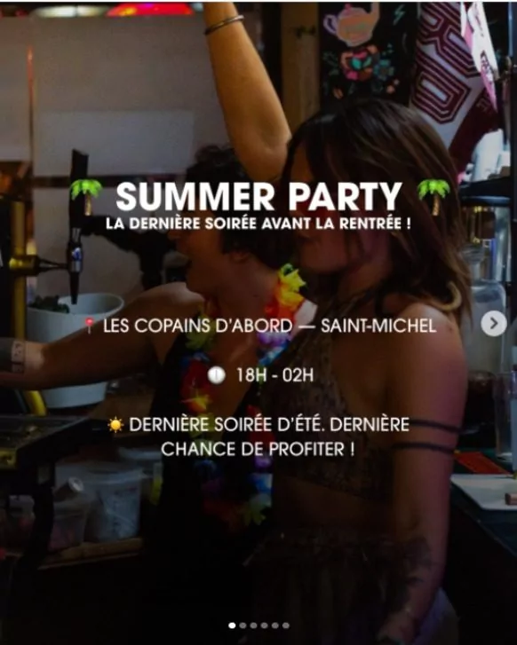 Summer Party – la dernière soirée avant la rentrée