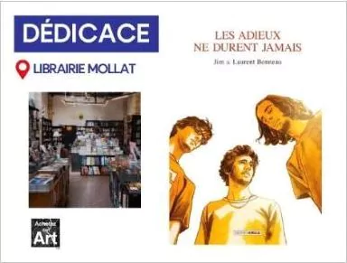 Dédicace de Laurent Bonneau