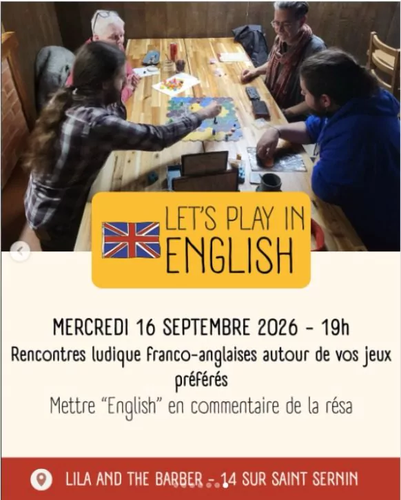 Let’s play in English
