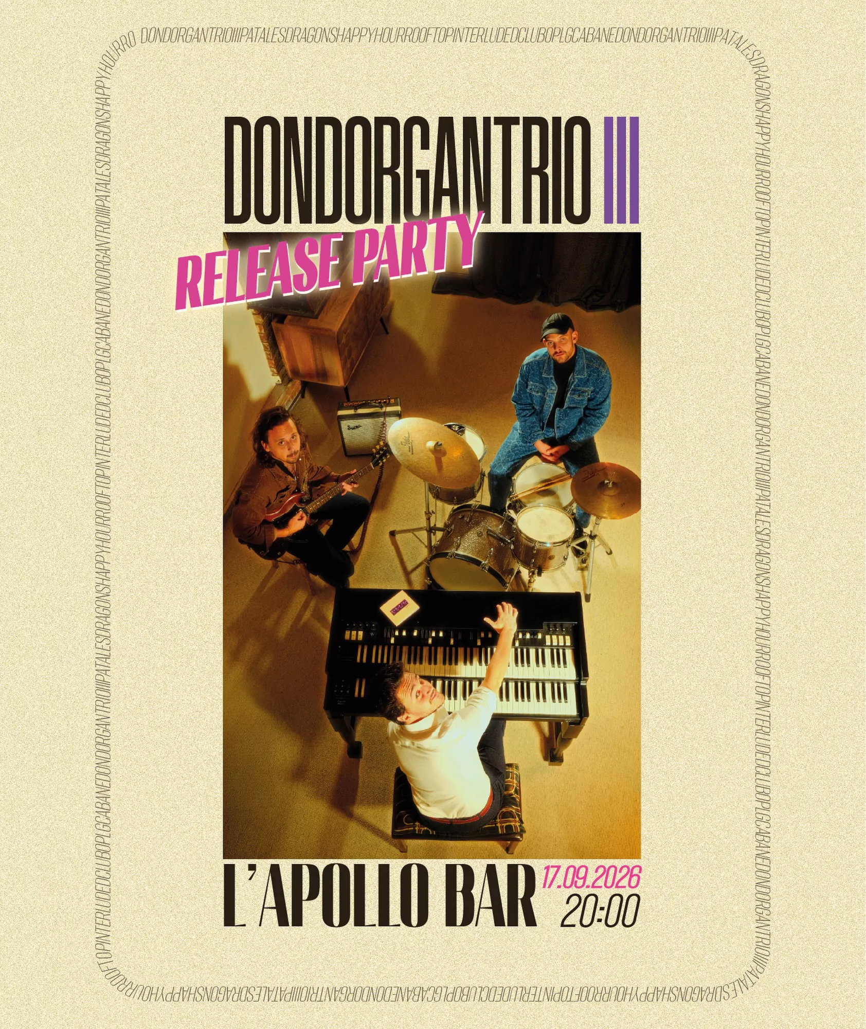 Release party DondorganTrio III