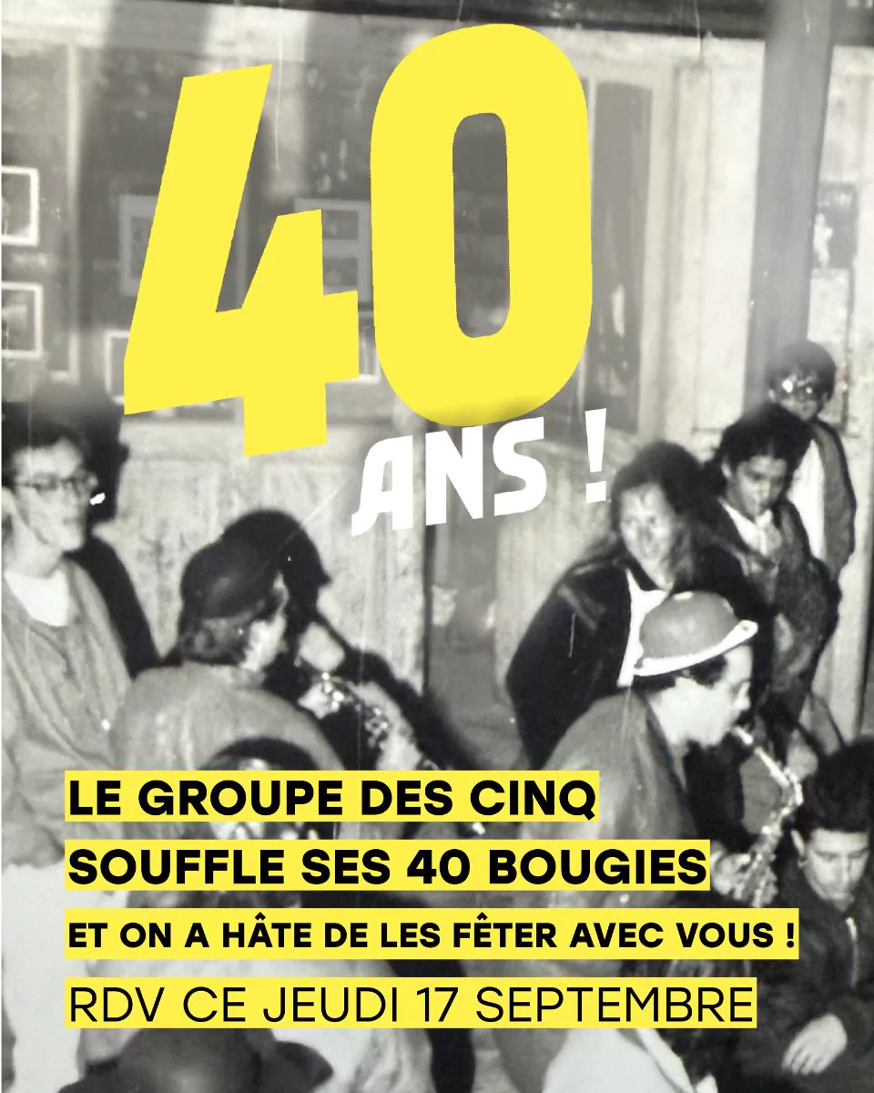 Vernissage – 40 ans du Groupe des Cinq