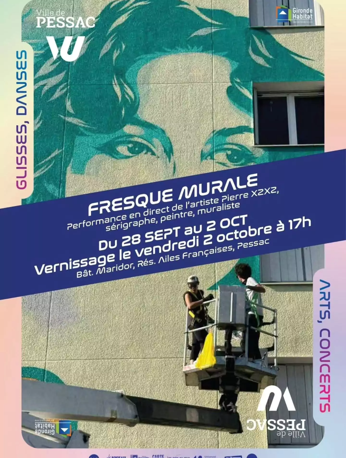 Inauguration de la fresque